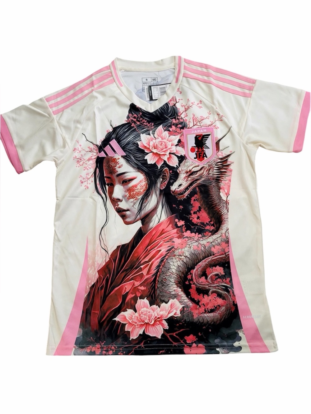 ADIDAS Japan Soccer Jersey Japanese Samurai Geisha Fantasy Concept Edition Small